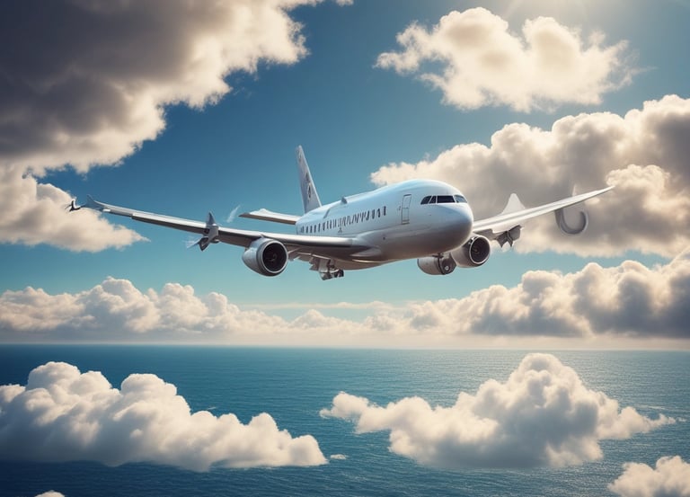 A visual representation of travel services offered.