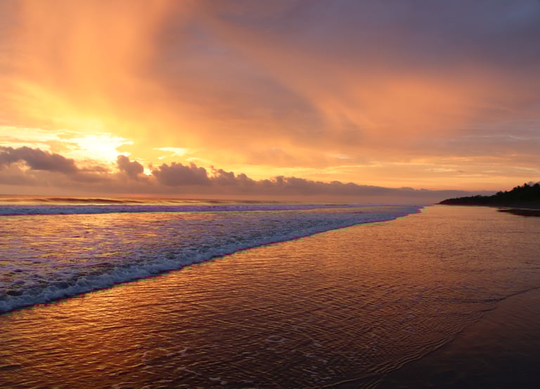 Silvi Camacho El Valle Sunset Ocean