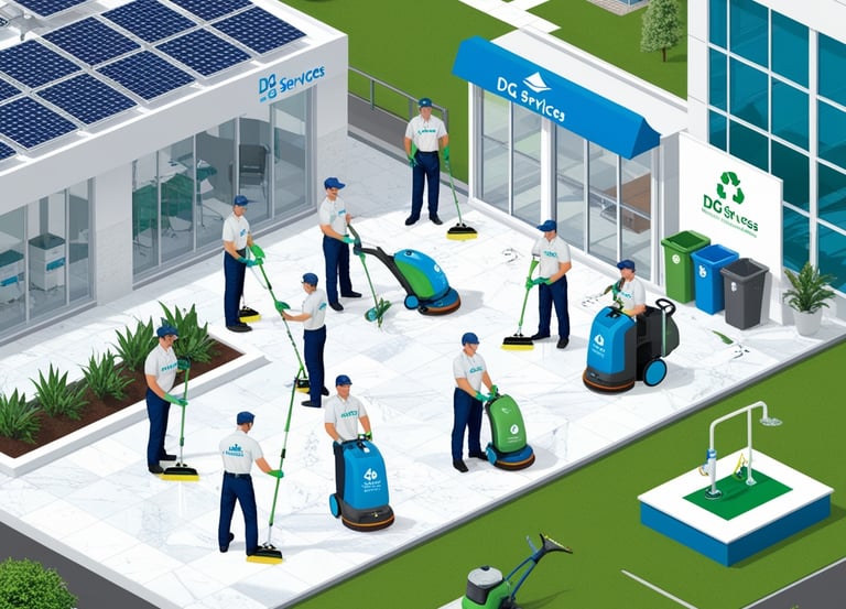 Facility Services DG Services à Neuchâtel - gestion immobilière complète pour entreprises et collect