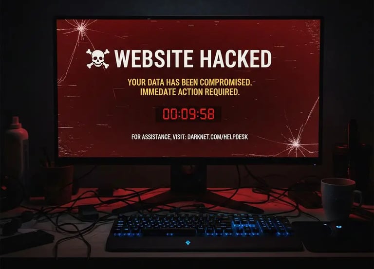 Website Hacked or Security Warning Showing