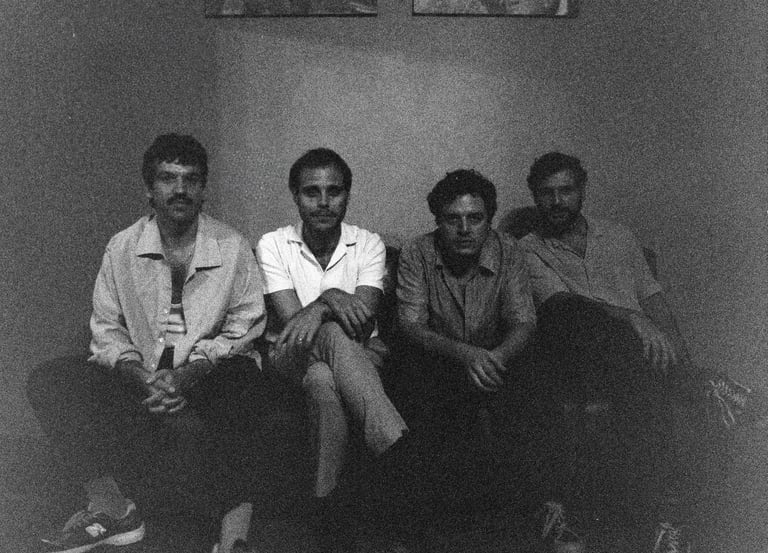 Promotional photo of Capitao Fausto, indie band booked to play the first Cool For Cats Live show in 