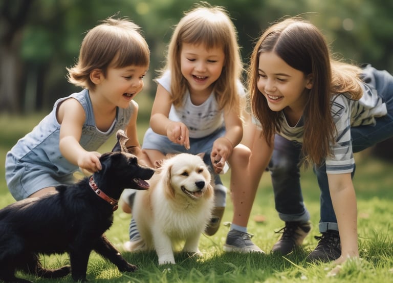 An inviting image showcasing various pet products.