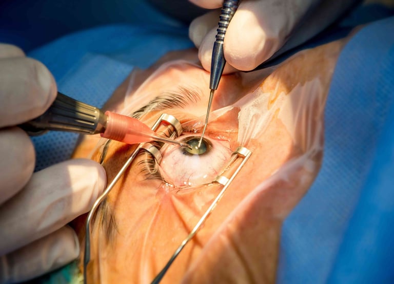 جراحات المياه البيضاء