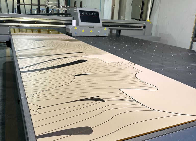 High-Precision Glass Printing Machine