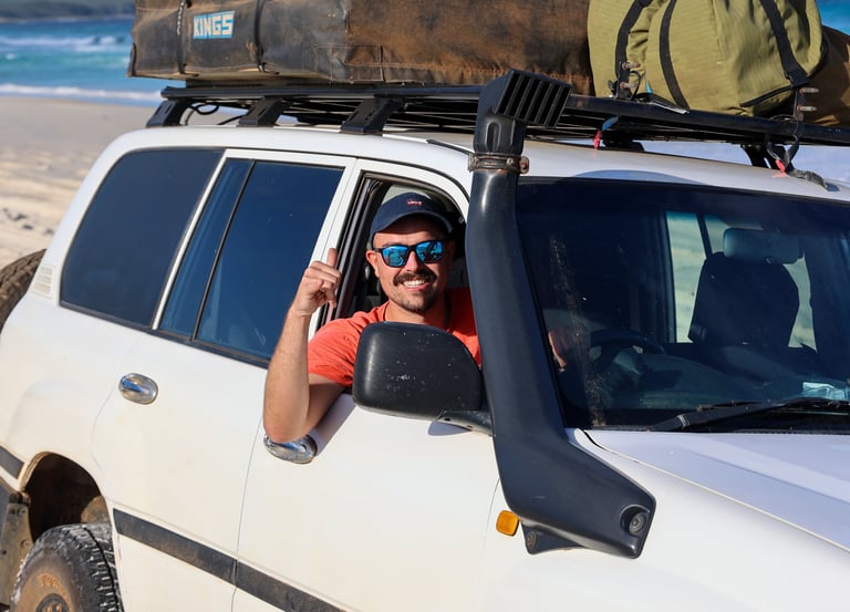 Zelf rijden met een 4x4 in het binnenland van Australië