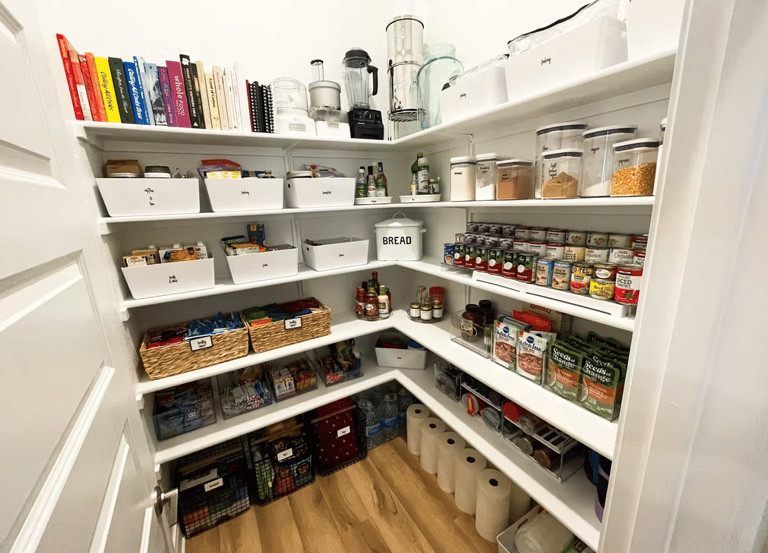 A Kitchen Pantry organized by Flawlessly Functional in San Antonio, TX