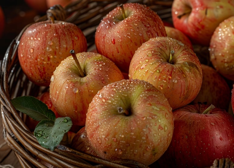 pommes dans friandises pour chien