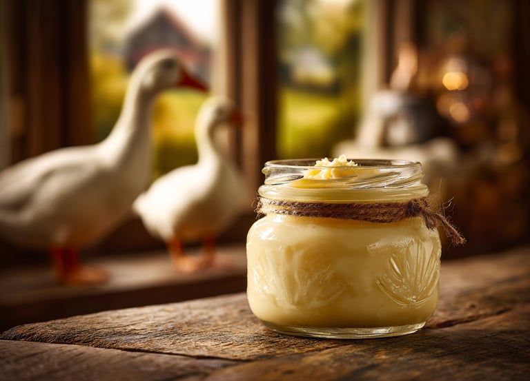 graisse de canard pour friandises pour chien