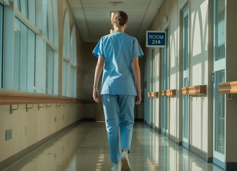 Nurse attending training to reduce risk of investigation
