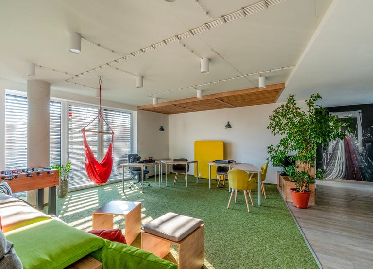 Iroda belső, ingatlan fotózás