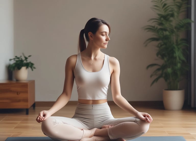 woman in brown tank top standing on green grass field during sunset