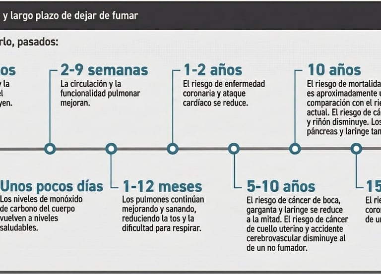 Al dejar de fumar notarás todos estos beneficios