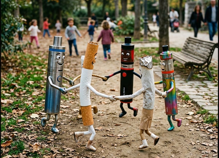 El uso de vapeadores triplica el riesgo de fumar tabaco convencional