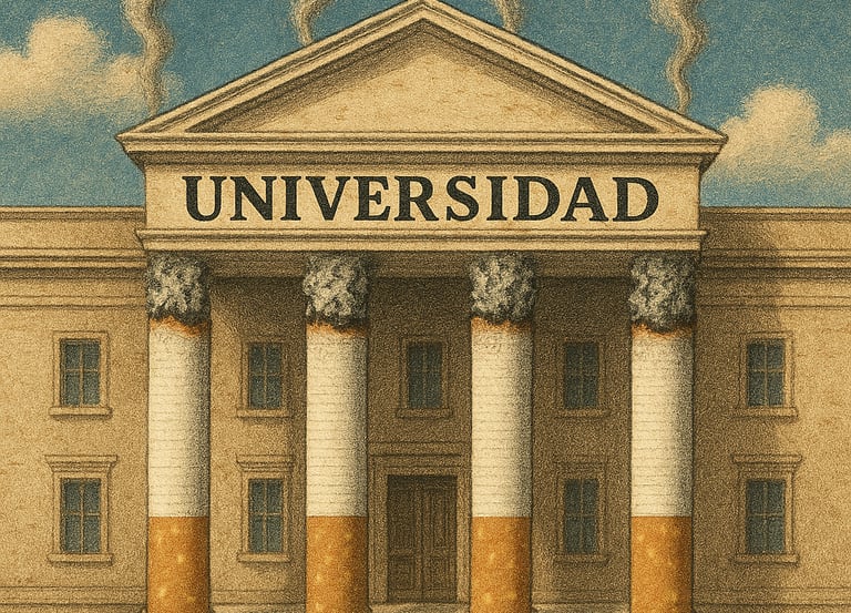 Las universidades de élite no aceptan fondos de tabaqueras