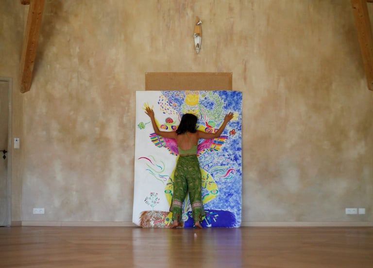 Liens entre Art & Vie (thérapeutique) - Life Art Process®