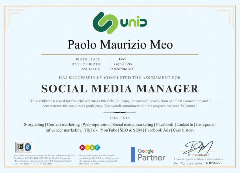 Social Media Manager