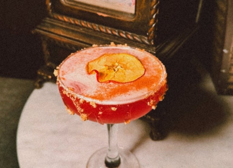 Crafted cocktails at TwentyTwo