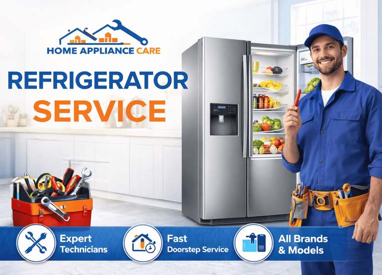 Refrigerator repair service in Chennai by Home Appliance Care