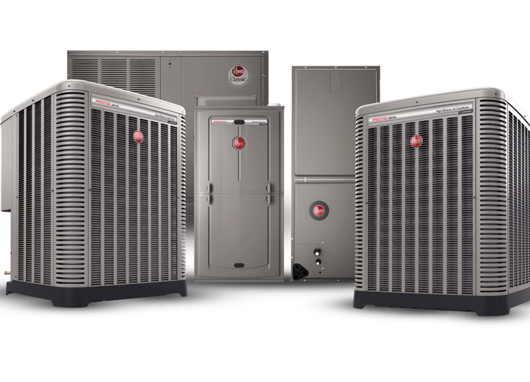 Unidades nuevas de aire acondicionado listas para instalación en Miami