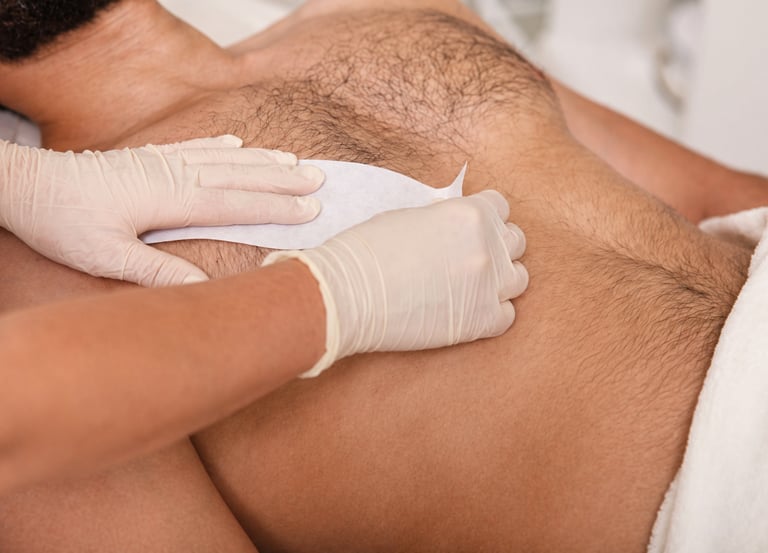 Prestation d’épilation homme chez Fée Pour Vous