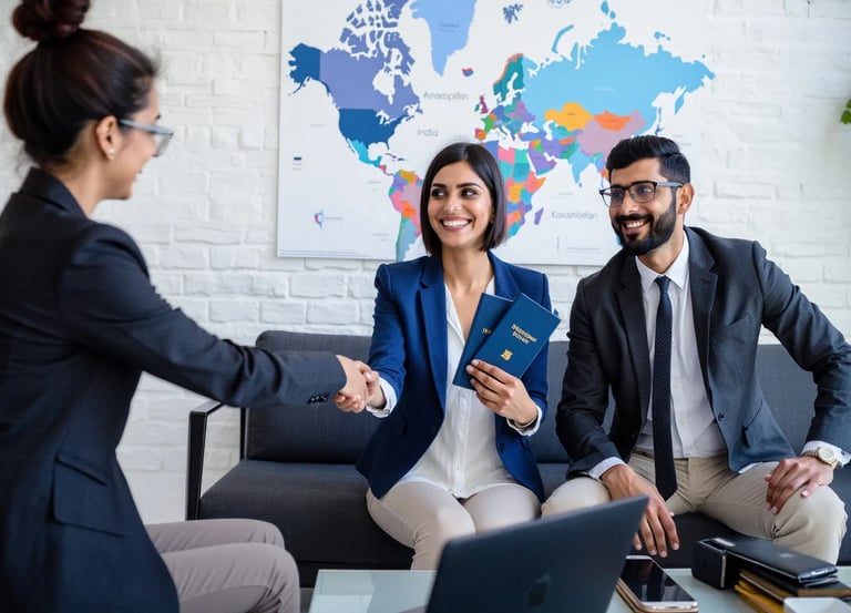 transparent visa process