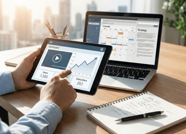 Consultoría Mensual de Crecimiento en YouTube