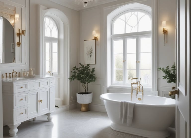 A skilled contractor measuring a basement space with tools and blueprints.