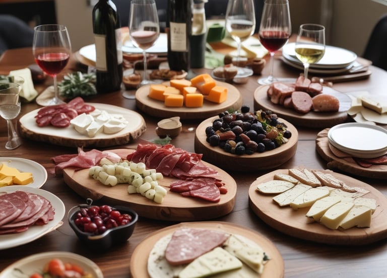 A joyful team participating in a creative outdoor team building activity.