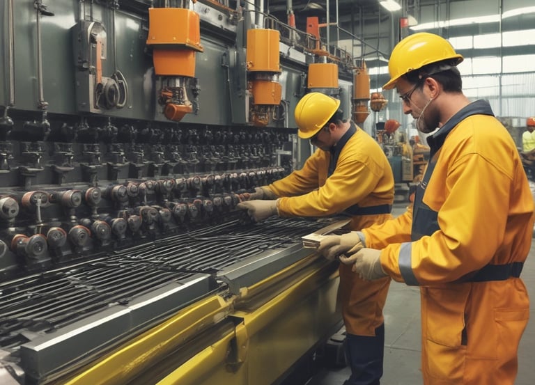 A professional training session on workplace safety.