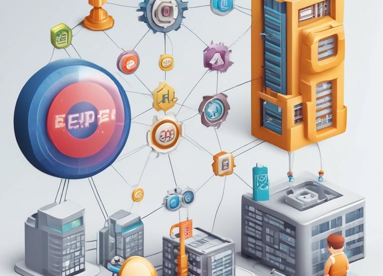 A professional technician installing a modern CCTV camera system in an office environment.