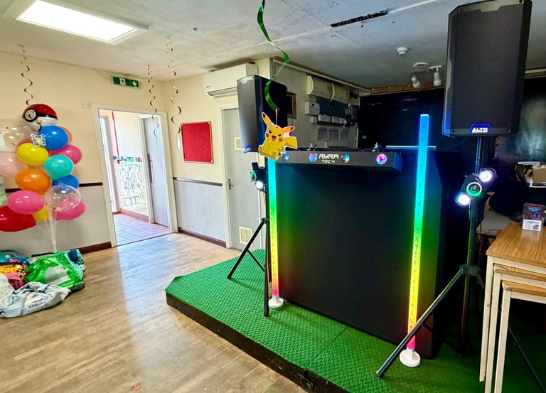 childrens disco at cleobury mortimer social club 