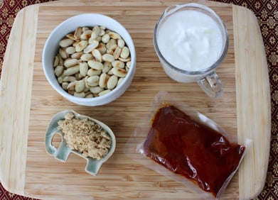 Thai peanut sauce ingredients