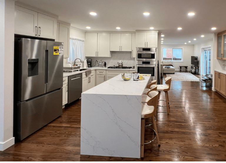 Kitchen remodel project by Asha Construction in the Bay Area