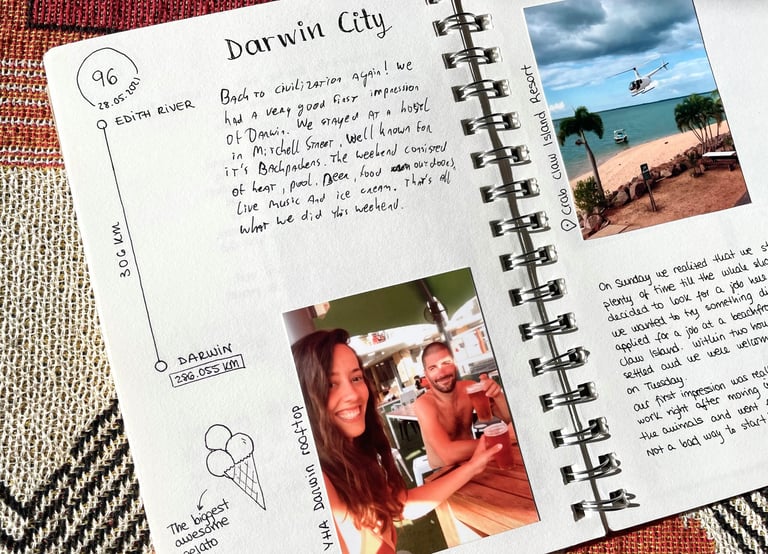 Travel journal Australia