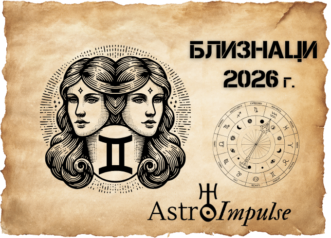 Астрологична прогноза - Близнаци 2026г.