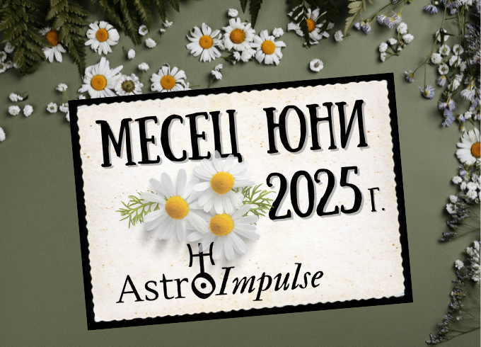 Астрологична прогноза Юни 2025г.