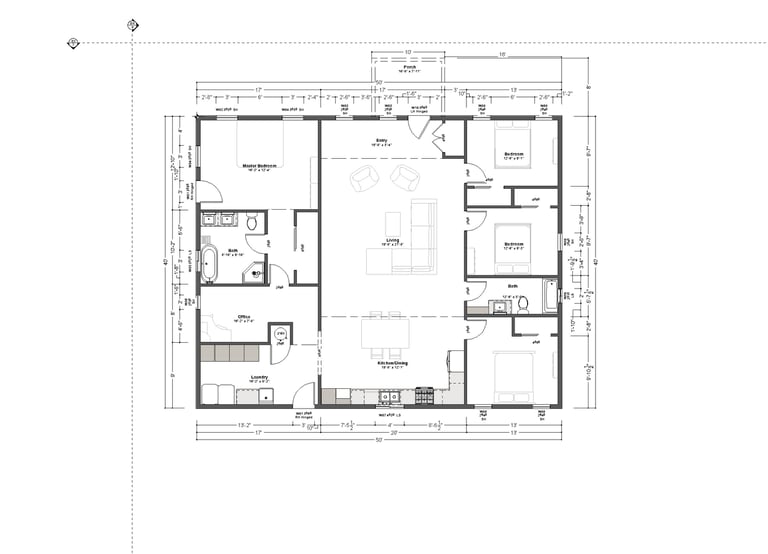 Professionally desiged house layout