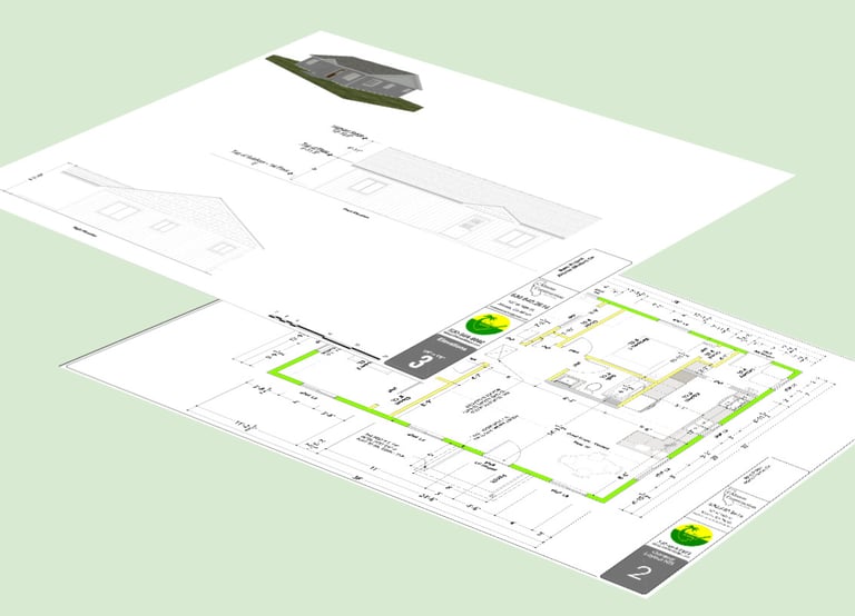 Professional floor plan drawings
