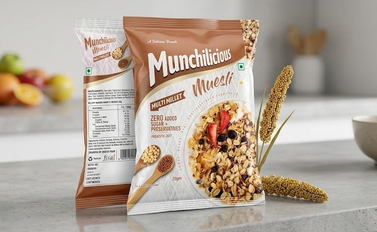 Diet Food Packaging pouches