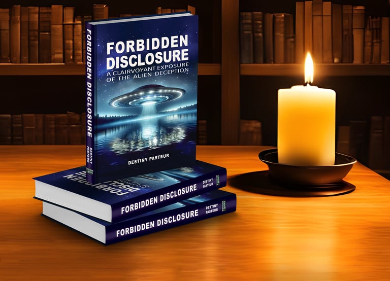 Book cover for Forbidden Disclosure: A Clairvoyant Exposure of the Alien Deception