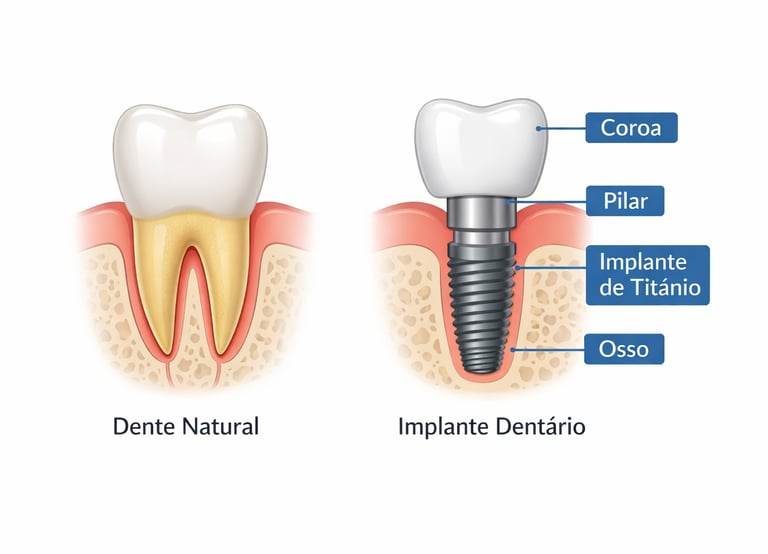 a dental implanting toothbrushes and implanting teeth