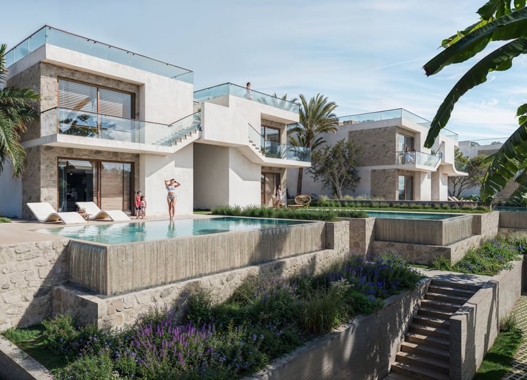 Boutique-Resort mit modernen Apartments, Infinity-Pool und Bergblick in Kyrenia – HAVEN Estates Nord