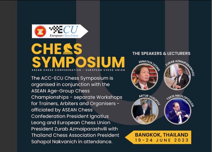 Chess Symposium by ASEAN Chess Confederation & European Chess Union