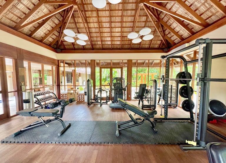 Ayada Maldives indoor gym