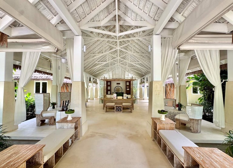 Ayada Maldives spa reception