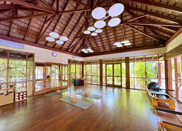 Ayada Maldives gym yoga room