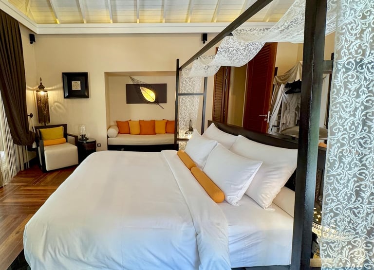 Ayada Maldives beach family suite bedroom