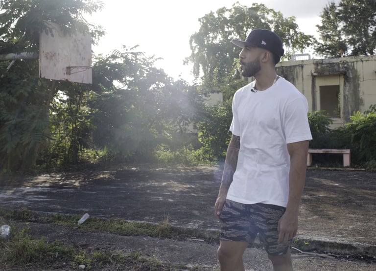 Hoop Warrior- Jorge Matos remembers his old school where he began to play basketball.