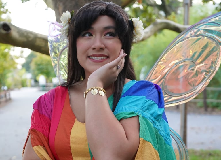 Our rainbow fairy