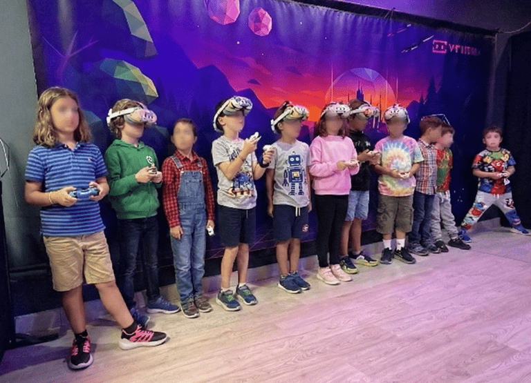 cumpleaños con realidad virtual para 12